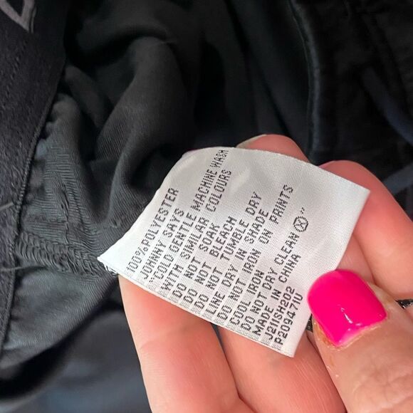 NWT Johnny Bigg Active Textured Knit Shorts Black Size 5X - Picture 8 of 8